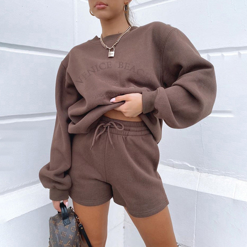 Sweater + Shorts Set